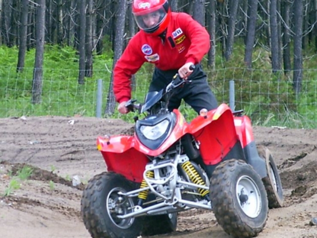  All-terrain track for quads 